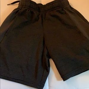 Black and grey sport shorts